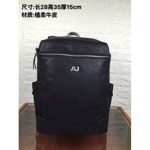 Armani AAA Man Backpacks #532450 $135.00 USD, Wholesale Replica Armani AAA Man Backpacks