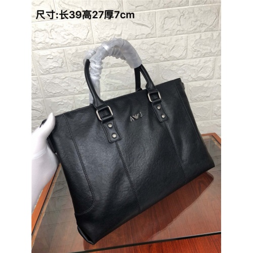 Armani AAA Man Handbags #532459 $135.00 USD, Wholesale Replica Armani AAA Man Handbags