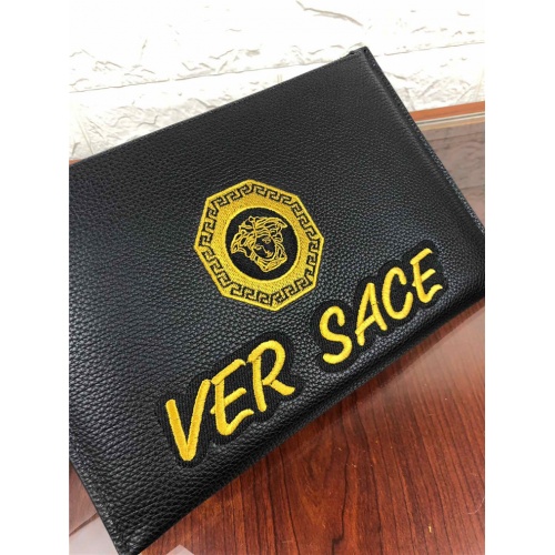 Replica Versace AAA Man Wallets #532465 $76.00 USD for Wholesale
