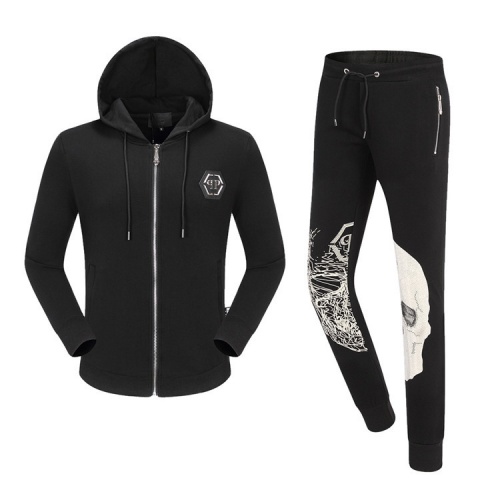 Replica Philipp Plein PP Tracksuits Long Sleeved For Men #532516 $102.00 USD for Wholesale