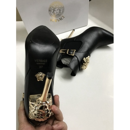 Replica Versace Boots For Women #532565 $92.00 USD for Wholesale