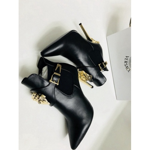 Replica Versace Boots For Women #532565 $92.00 USD for Wholesale