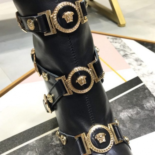 Replica Versace Boots For Women #532567 $125.00 USD for Wholesale