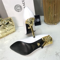 $80.00 USD Versace High-Heeled Shoes For Women #528472