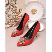 $80.00 USD Versace High-Heeled Shoes For Women #528481