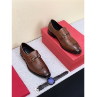 $82.00 USD Salvatore Ferragamo Leather Shoes For Men #530886