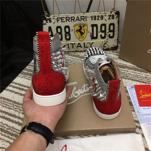 Replica Christian Louboutin High Tops Shoes For Men #533183 $96.00 USD for Wholesale