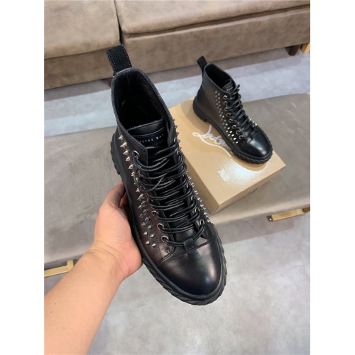 Replica Christian Louboutin High Tops Shoes For Men #533193 $88.00 USD for Wholesale