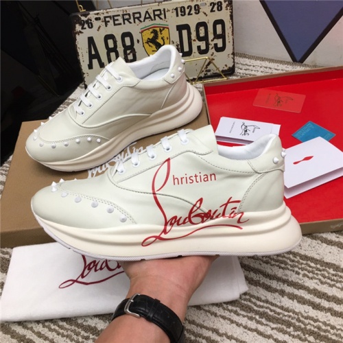 Christian Louboutin CL Casual Shoes For Men #533194 $122.00 USD, Wholesale Replica Christian Louboutin Casual Shoes