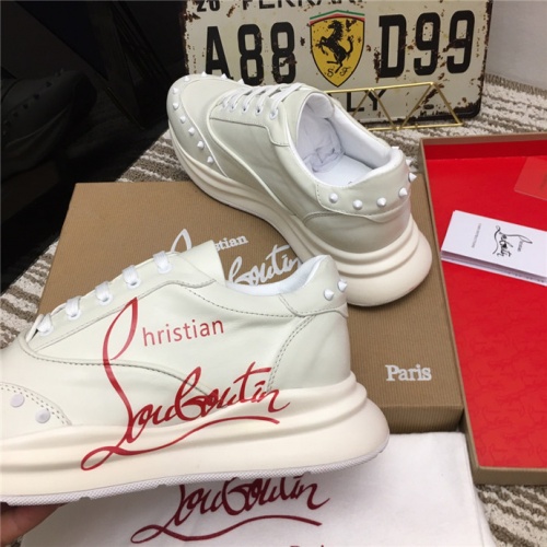 Replica Christian Louboutin CL Casual Shoes For Men #533194 $122.00 USD for Wholesale