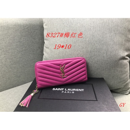 Yves Saint Laurent YSL Fashion Wallets #533602 $17.00 USD, Wholesale Replica Yves Saint Laurent YSL Wallets