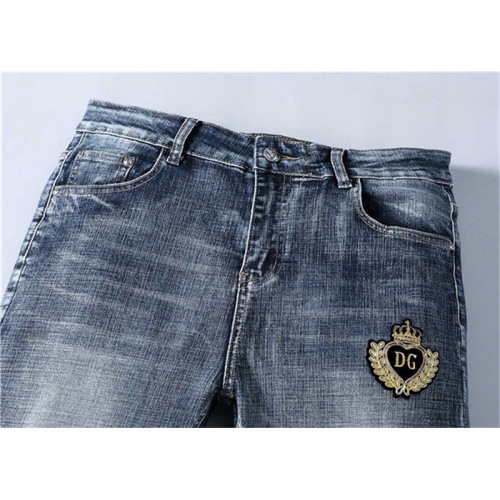 Replica Dolce & Gabbana D&G Jeans For Men #533665 $50.00 USD for Wholesale