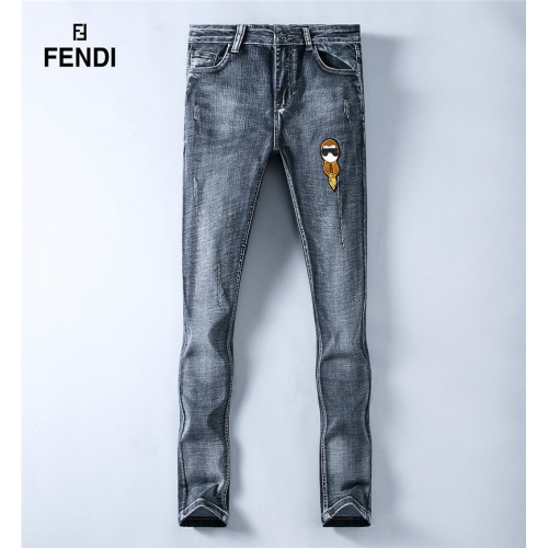 Fendi Jeans For Men #533724 $50.00 USD, Wholesale Replica Fendi Jeans