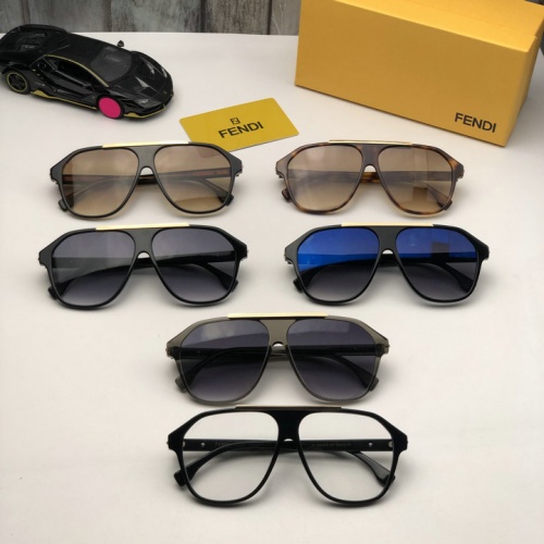 Replica Fendi AAA Quality Sunglasses #534230 $54.00 USD for Wholesale