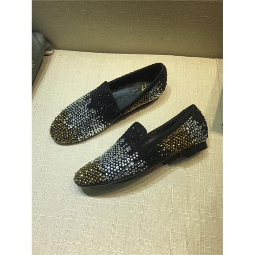 Giuseppe Zanotti GZ Leather Shoes For Women #534915 $68.00 USD, Wholesale Replica Giuseppe Zanotti Casual Shoes