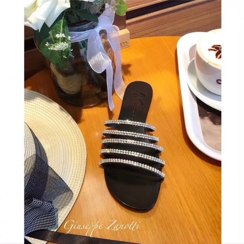 Replica Giuseppe Zanotti GZ Slippers For Women #534939 $45.00 USD for Wholesale