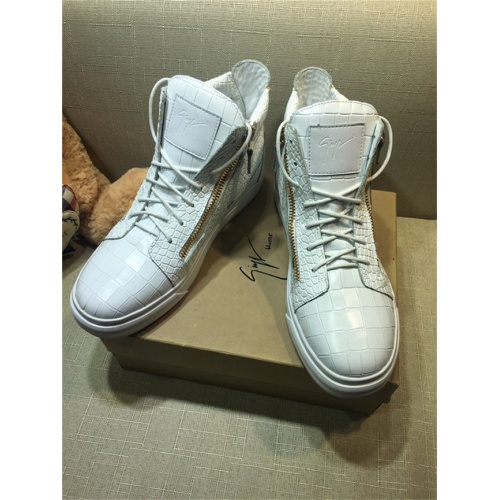 Replica Giuseppe Zanotti High Tops Shoes For Men #535005 $108.00 USD for Wholesale