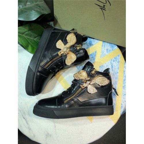 Replica Giuseppe Zanotti High Tops Shoes For Men #535018 $108.00 USD for Wholesale