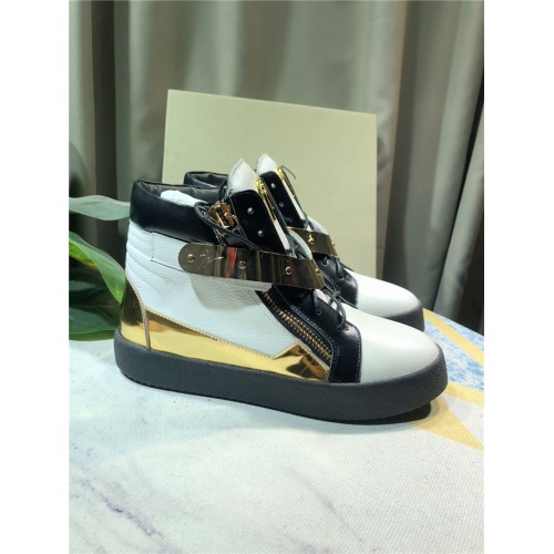 Replica Giuseppe Zanotti High Tops Shoes For Men #535019 $108.00 USD for Wholesale