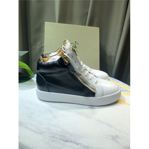 Replica Giuseppe Zanotti High Tops Shoes For Men #535020 $108.00 USD for Wholesale