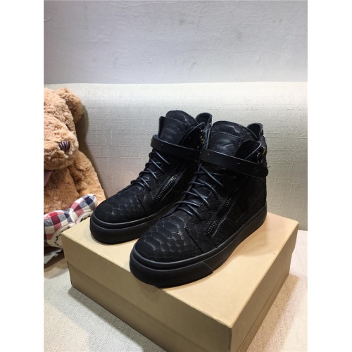 Giuseppe Zanotti High Tops Shoes For Men #535049 $108.00 USD, Wholesale Replica Giuseppe Zanotti Casual Shoes