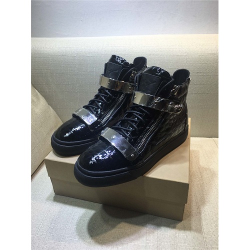 Giuseppe Zanotti High Tops Shoes For Men #535051 $108.00 USD, Wholesale Replica Giuseppe Zanotti Casual Shoes