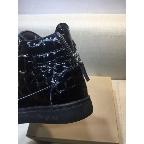 Replica Giuseppe Zanotti High Tops Shoes For Men #535051 $108.00 USD for Wholesale