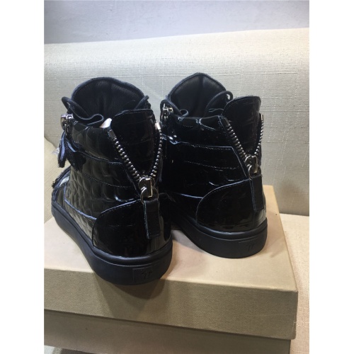 Replica Giuseppe Zanotti High Tops Shoes For Men #535051 $108.00 USD for Wholesale