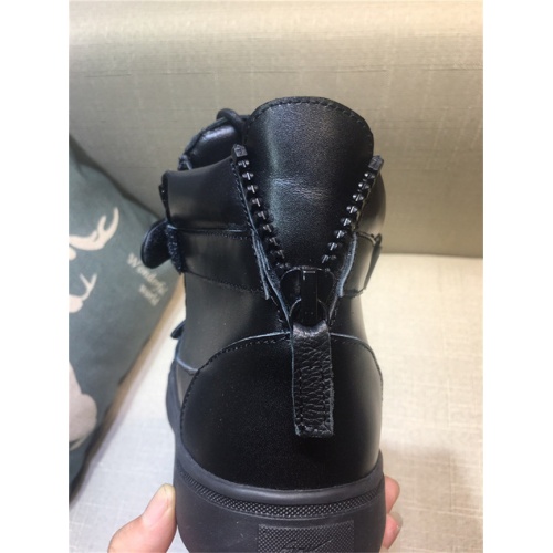 Replica Giuseppe Zanotti High Tops Shoes For Men #535064 $108.00 USD for Wholesale