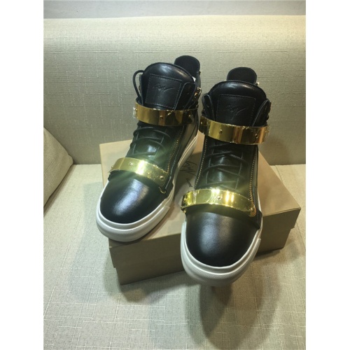 Giuseppe Zanotti High Tops Shoes For Men #535069 $108.00 USD, Wholesale Replica Giuseppe Zanotti Casual Shoes