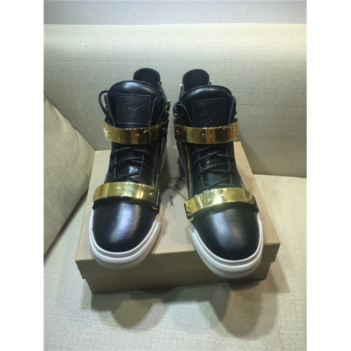 Replica Giuseppe Zanotti High Tops Shoes For Men #535069 $108.00 USD for Wholesale