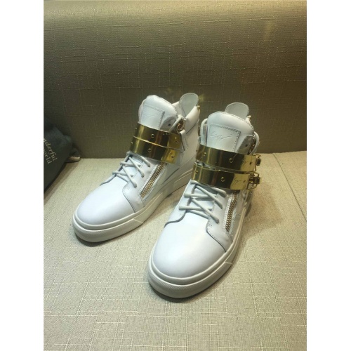 Giuseppe Zanotti High Tops Shoes For Men #535128 $115.00 USD, Wholesale Replica Giuseppe Zanotti Casual Shoes