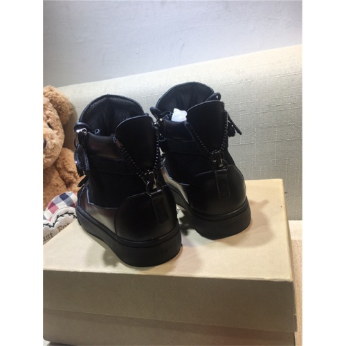 Replica Giuseppe Zanotti High Tops Shoes For Women #535325 $102.00 USD for Wholesale