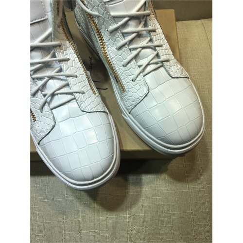 Replica Giuseppe Zanotti High Tops Shoes For Women #535332 $108.00 USD for Wholesale