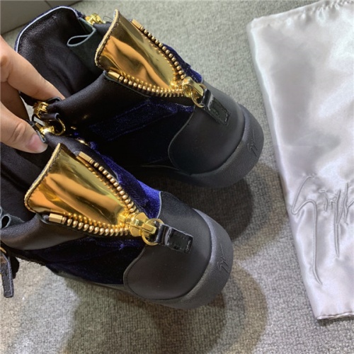 Replica Giuseppe Zanotti High Tops Shoes For Men #535519 $98.00 USD for Wholesale