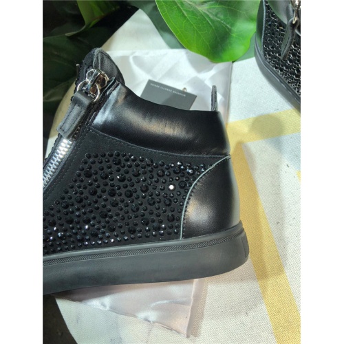 Replica  Giuseppe Zanotti High Tops Shoes For Women #535733 $102.00 USD for Wholesale