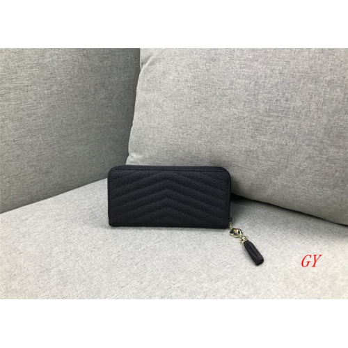 Replica Yves Saint Laurent YSL Fashion Wallets #535843 $17.00 USD for Wholesale