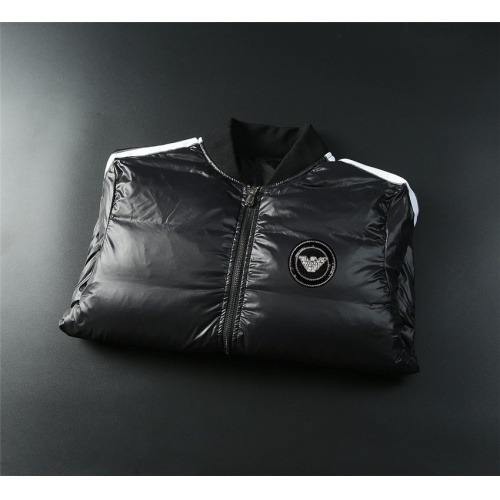 Replica Armani Down Feather Coat Long Sleeved For Men #535912 $125.00 USD for Wholesale