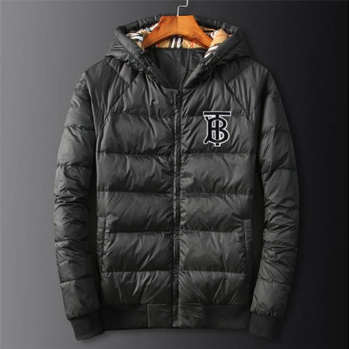 Burberry Down Feather Coat Long Sleeved For Men #535925 $132.00 USD, Wholesale Replica Burberry Down Feather Coat