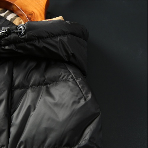 Replica Burberry Down Feather Coat Long Sleeved For Men #535925 $132.00 USD for Wholesale