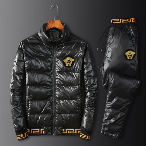 Versace Feather Tracksuits Long Sleeved For Men #536004 $210.00 USD, Wholesale Replica Versace Tracksuits