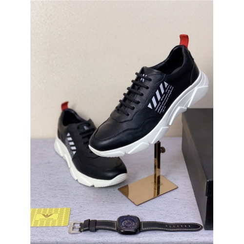 Replica Armani Casual Shoes For Men #536034 $80.00 USD for Wholesale