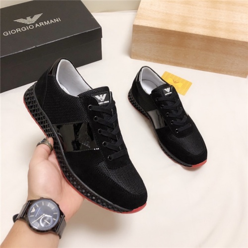 Replica Armani Casual Shoes For Men #536039 $72.00 USD for Wholesale