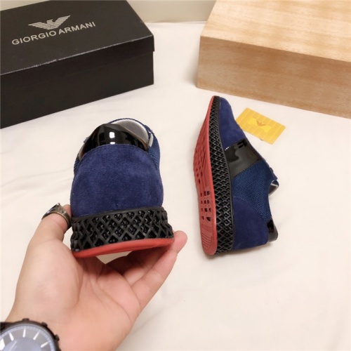 Replica Armani Casual Shoes For Men #536040 $72.00 USD for Wholesale