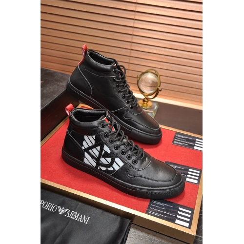 Armani Casual Shoes For Men #536041 $85.00 USD, Wholesale Replica Armani Casual Shoes