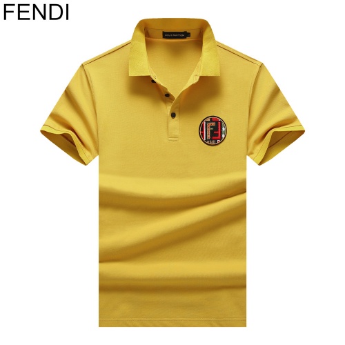 Fendi T-Shirts Short Sleeved For Men #536502 $34.00 USD, Wholesale Replica Fendi T-Shirts