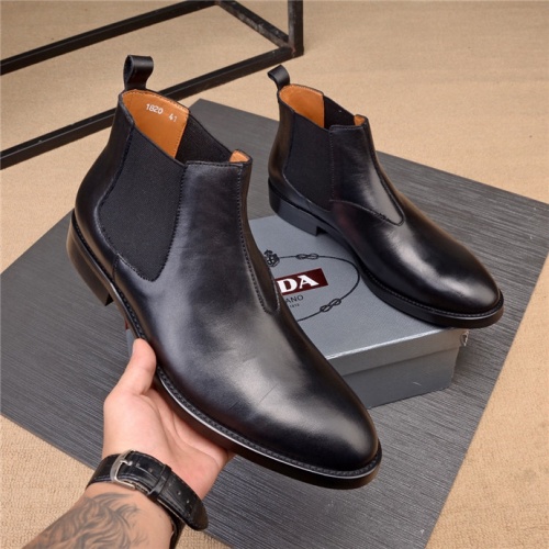 Prada Boots For Men #536513 $112.00 USD, Wholesale Replica Prada Boots