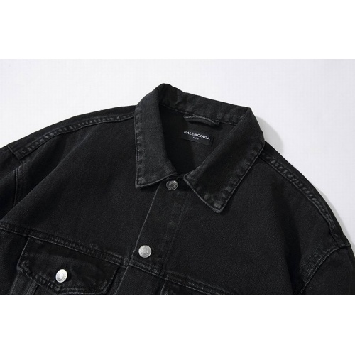 Replica Balenciaga Jackets Long Sleeved For Men #536589 $80.00 USD for Wholesale