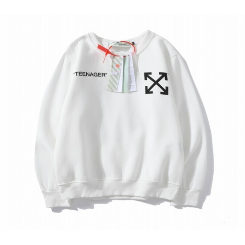 Replica Off-White Hoodies Long Sleeved For Unisex #537059 $38.00 USD for Wholesale