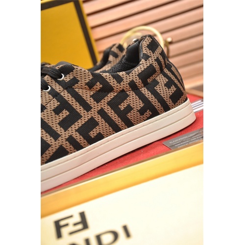 Replica Fendi Casual Shoes For Men #537145 $80.00 USD for Wholesale